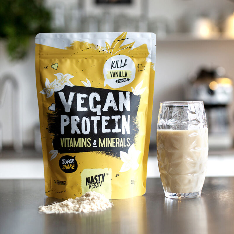 Vanilla vegan protein power