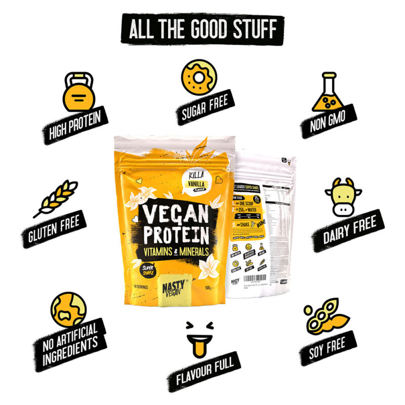 Vanilla vegan protein shake UK