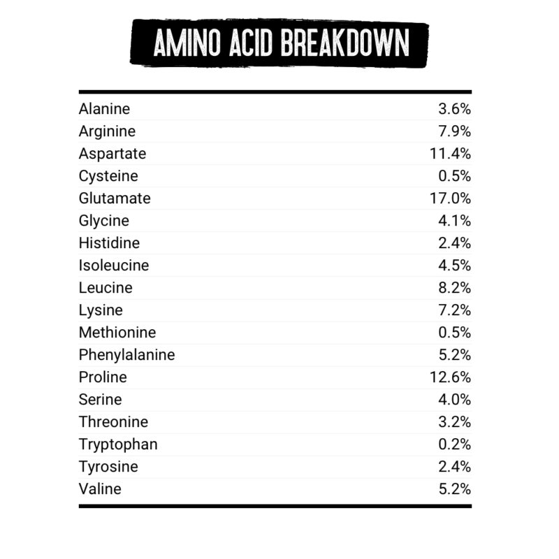 Vegan protein shake amino acids