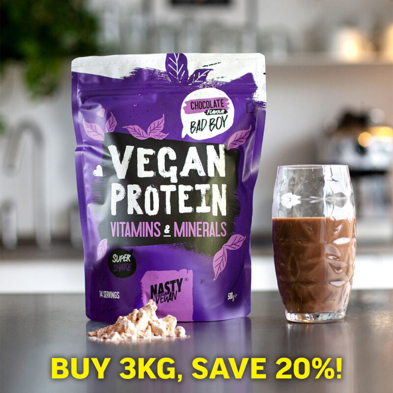 chocolate vegan protein shake 3kg
