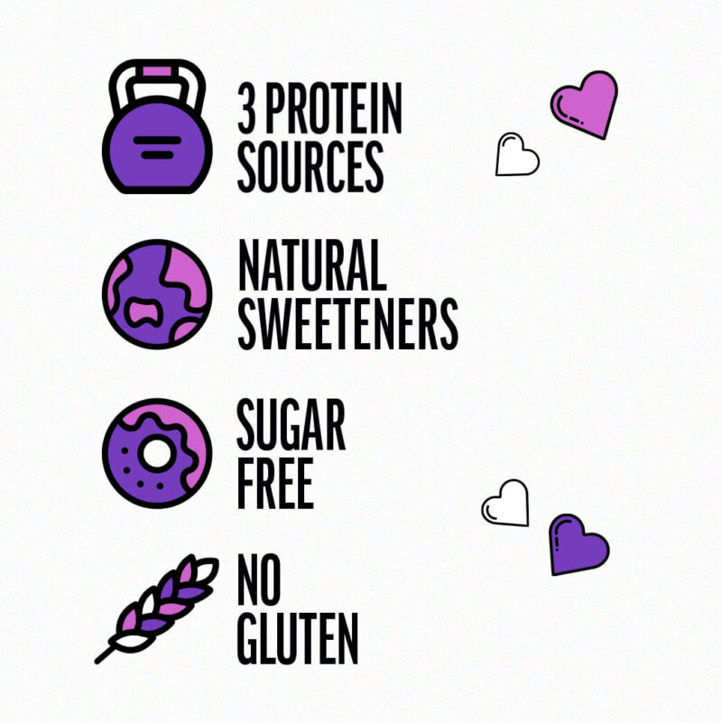 vegan protein shake natural sweeteners